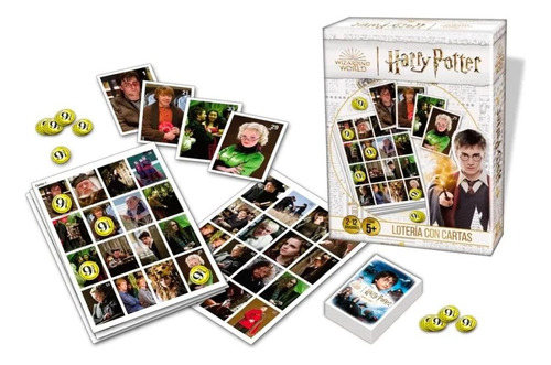 Juego De Mesa Harry Potter Lotería Con Cartas - Toyco