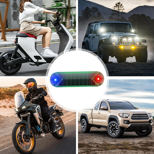 Luz Led Antirrobo Luces Solares Antirrobo Para Coche Alarma