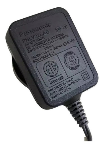 Transformador Fuente Panasonic 5,5v Pnlv226ag P/ Telefonia