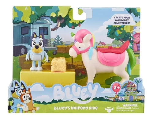 Bluey Figuras Articuladas Bluey's Unipony Ride Art 13048