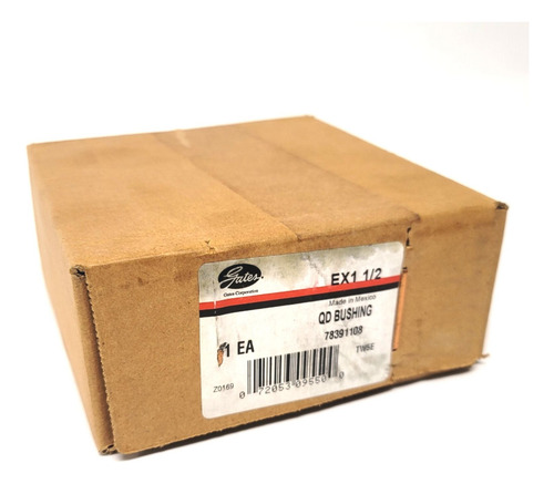 Gates 78391108 Quick Disconnect Bushing, 1.5 Bore 6 Fl Cck