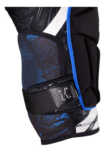 Rodilleras Crash Hk Army L Gotcha Protección Paintball Xtr C Color Azul Talla G