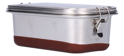 Contenedor De Comida De Acero Inoxidable Bento Lunch A Prueb