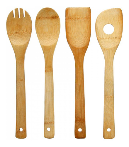 Utensilios Secret De Gourmet 120058 Setx4 Bamboo