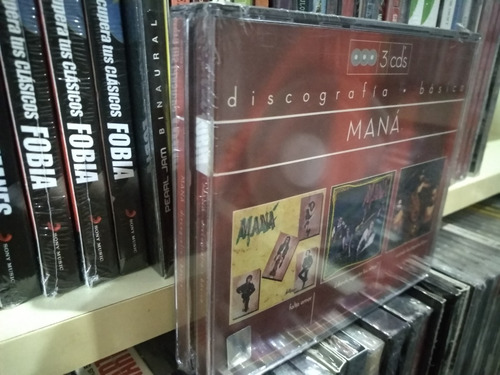 Maná Discografia Basica 3 Cds Descontinuado Sin Abrir (Usado)