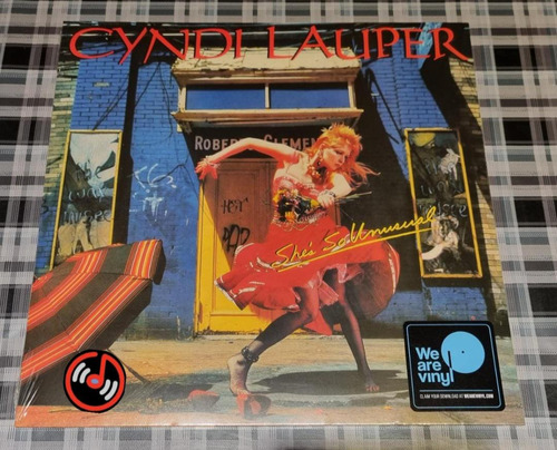 Cyndi Lauper - She's So Unusual - Vinilo Europeo Nuevo