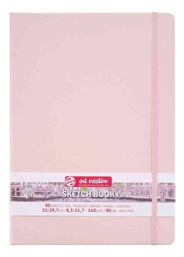 Libreta Art Creation Pastel Pink 21x30cm Color Rosado