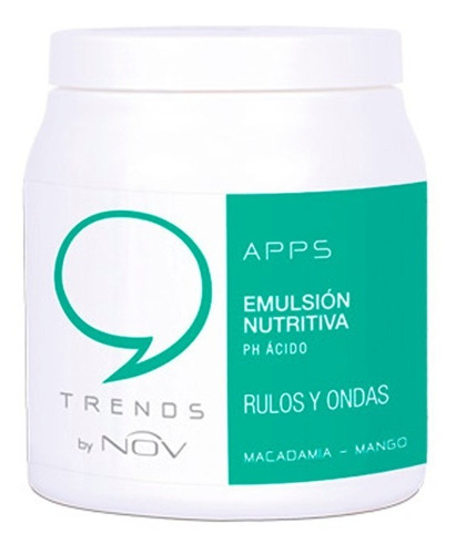 Nov Apps Baño De Crema Mascara Nutricion Rulos X 980 Local