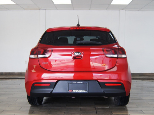 Imagen 5 de 15 de Kia Rio Hb Ex Pack 2019 Rojo