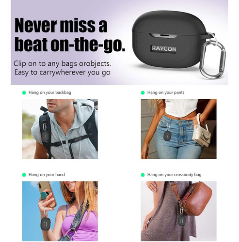 Para Raycon Everyday Earbuds Funda Protectora Silicona Case