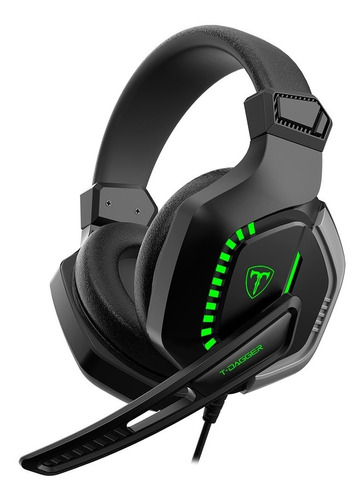 Auriculares Con Microfono Gamer Luz Pc Play T-dagger Trgh208