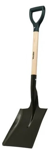 Pala De Punta Pocera 50cm Estampada Cabo Madera Pvc Pretul