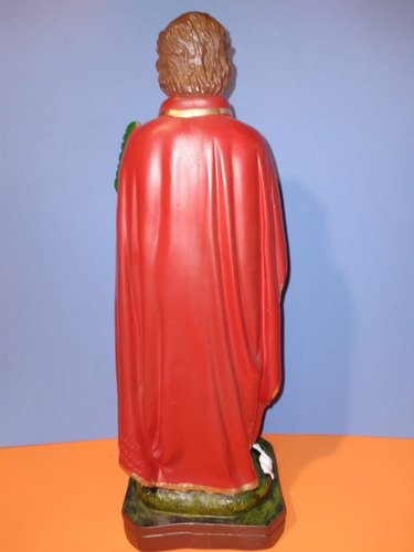 Estatuilla De San Expedito De 32 Cms Yeso-cerámico Ogum