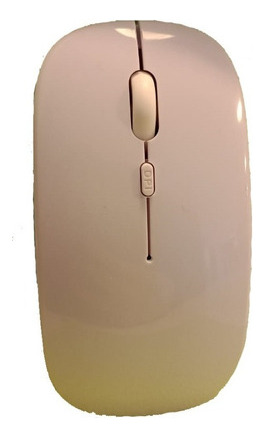 Mouse Inalámbrico Bluetooth H01 Color Blanco