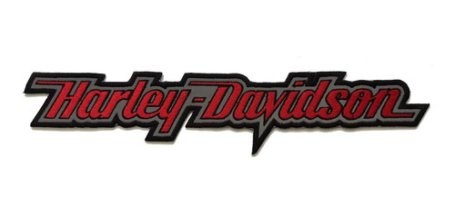 Parche Bordado Reflectivo  Espaldar Texto  Harley Davidson 