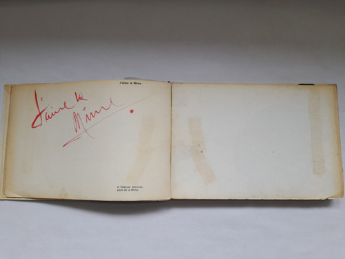 J'aime La Mime. Mimos. Jean Pierre Moulin. Yvan Dalain (Usado)