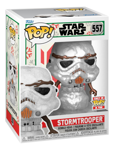 Funko P&t: Star Wars Holiday - Stormtrooper Con Playera 3xl