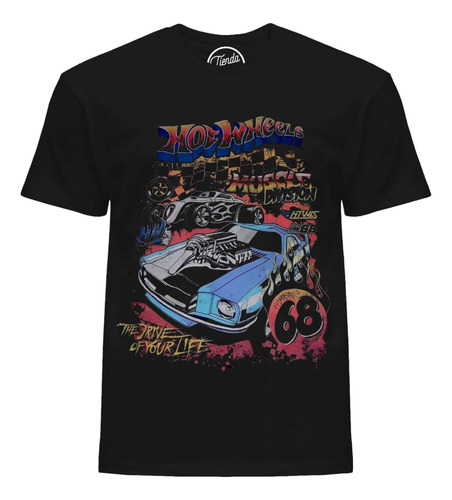 Playera Hot Wheels Muscle Division T-shirt