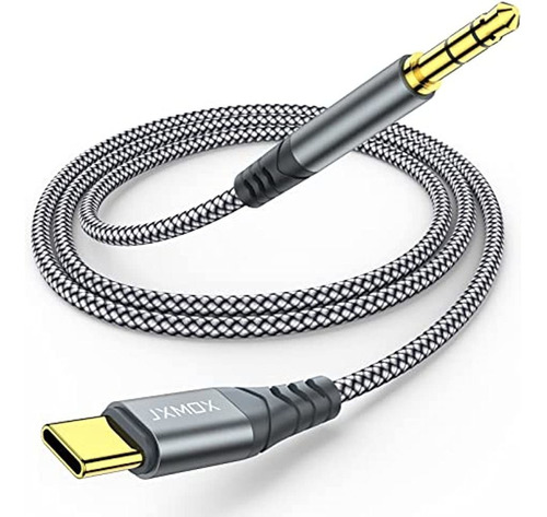 Cable Usb C A Conector Auxiliar De Audio De 3,5 Mm (4 Pies),