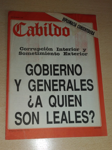 Revista Cabildo N°132 Diciembre De 1990