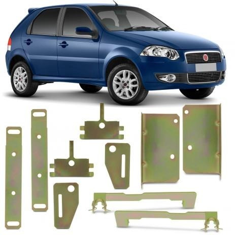 Kit Trava Eletrica Específica Fiat Palio 04 Portas 2007