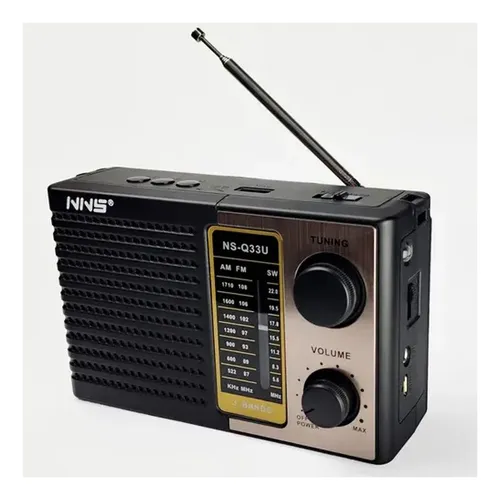 Radio Portatil Recargable Am Fm
