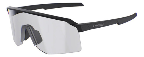 Lentes De Ciclismo Limar Modelo Cruz Fotocromáticos Lente Gris Armazón Negro Mate