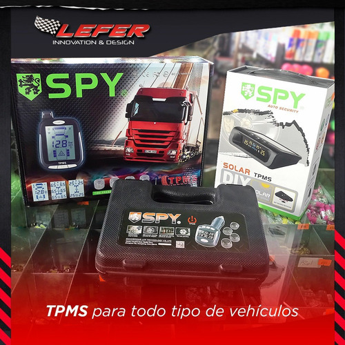 Imagen 5 de 10 de Tpms Kit Sensor De Presion Temperatura Neumaticos Solar Inte