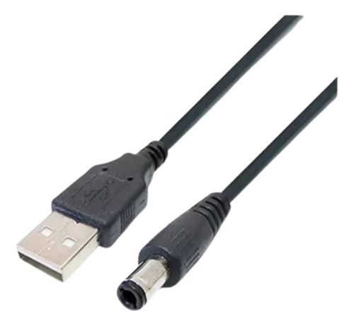 Cable Usb A Ficha Pin 5.5 Mm Para Alimentacion 5v 9441c6