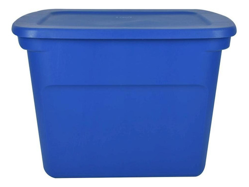 Caja De Plástico 68 L Azul