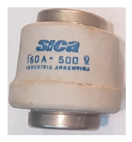 Fusible Cartucho Tapón  Porcelana 160 Amper Sica 111116 Loc