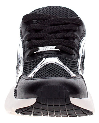 Zapatillas Negras Y Plata 1440-100-17951 Mujer Vizzano