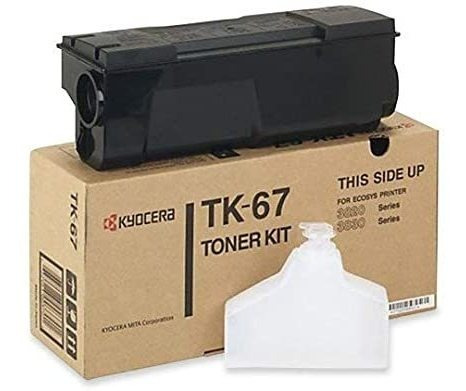 Kyocera Tk67 Tk67 Toner, 20000 Página-rendimiento, Negro