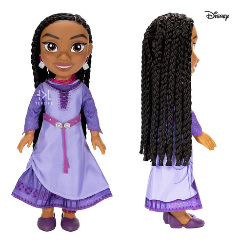 Muñeca Asha Película Wish Disney Set De Juego Aventurera
