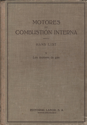 Motores De Combustion Interna V Hans List