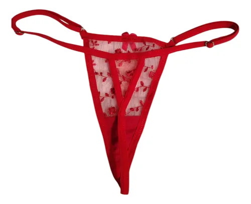 Set X3 Panty Hilo Con Transparencia Graduables Para Mujer