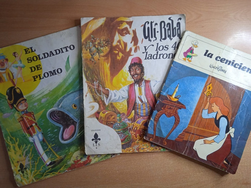 Libros De Cuento Antiguos Año 1975 3 Unidades