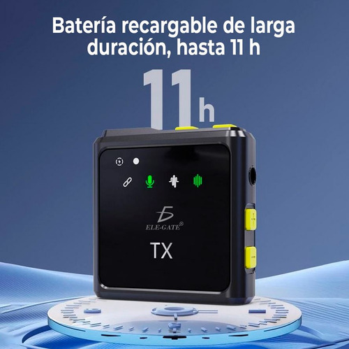 Micrófono Lavalier Inalámbrico Typ-c Para Grabaciones De Calidad