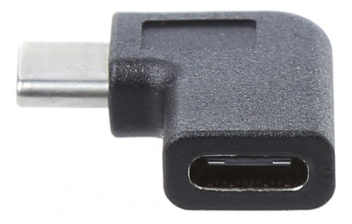 C Usb 3.1 C Macho A Hembra Usb-c Co-fs En Ángulo Recto De