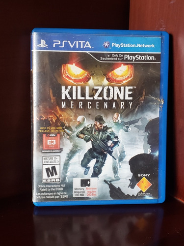 Killzone Mercenary Playstation Psvita Fisico