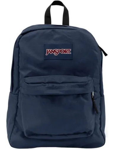 Mochila JanSport Mochila Superbreak cor azul 25L Parcelamento