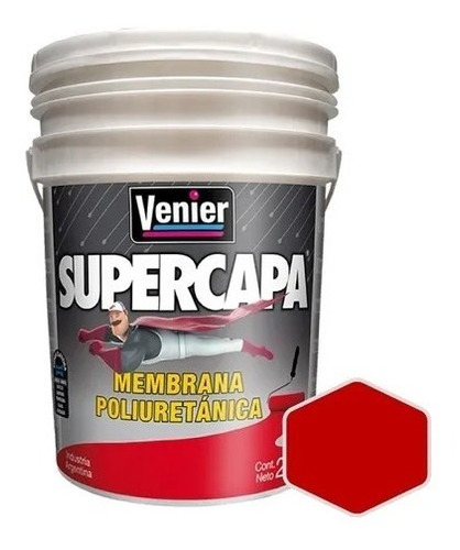 Supercapa Pintura Poliuretanica Impermeabilizante Techos 20k