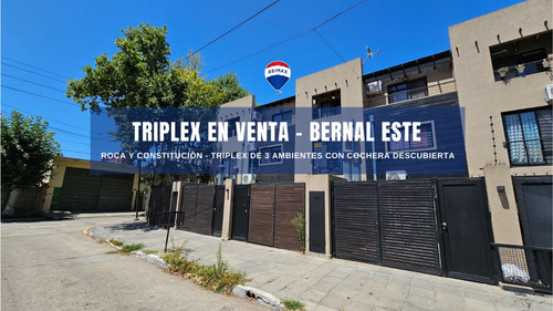 Venta Dúplex 3 Ambientes Con Cochera - Bernal