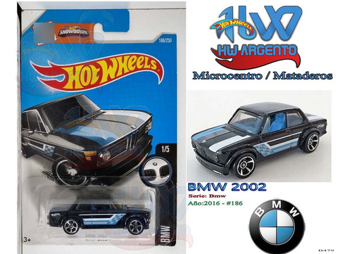 Hot Wheels Bmw 2002 (2016) Hwargento B479 Bmw