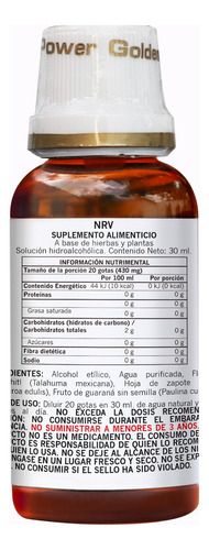 Nrv Power Golden Microdosis 30ml 2 Unidades Sabor N/A