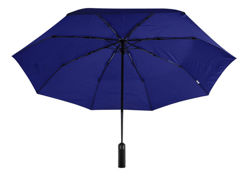 Paraguas Abre Y Cierra Automático A Prueba De Viento Color Azul