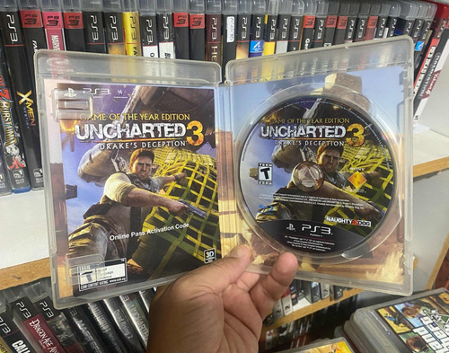 Uncharted 3 Dublado Port. Brasil Ps3 Original Fisica!! (Usado)