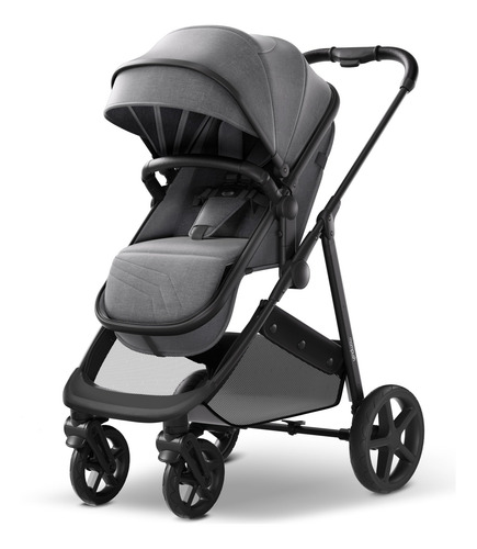 Cochecito De Bebé 2 En 1 Convertible Modo Moisés Plegable