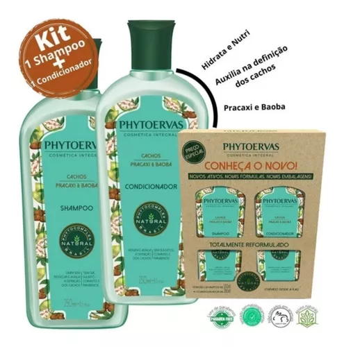 Shampoo Phytoervas Cachos 250Ml - PHYTOERVAS