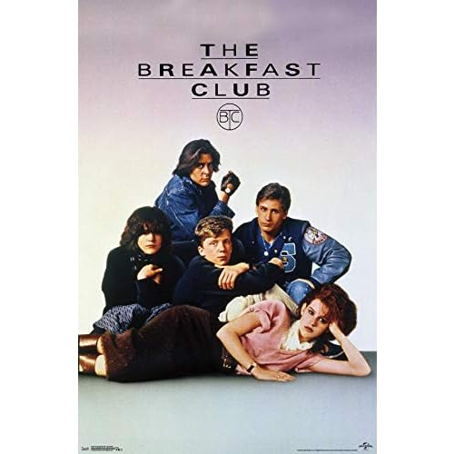 Póster De Pared The Breakfast Club, Diseño De Una Hoj...
